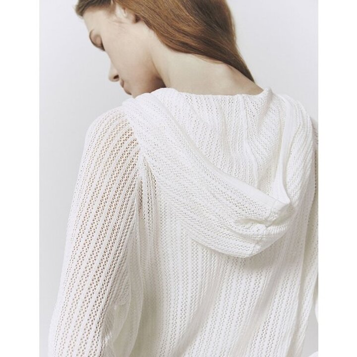 (신세계센텀점)NEW 여성 후드 크로셰 가디건 05356532