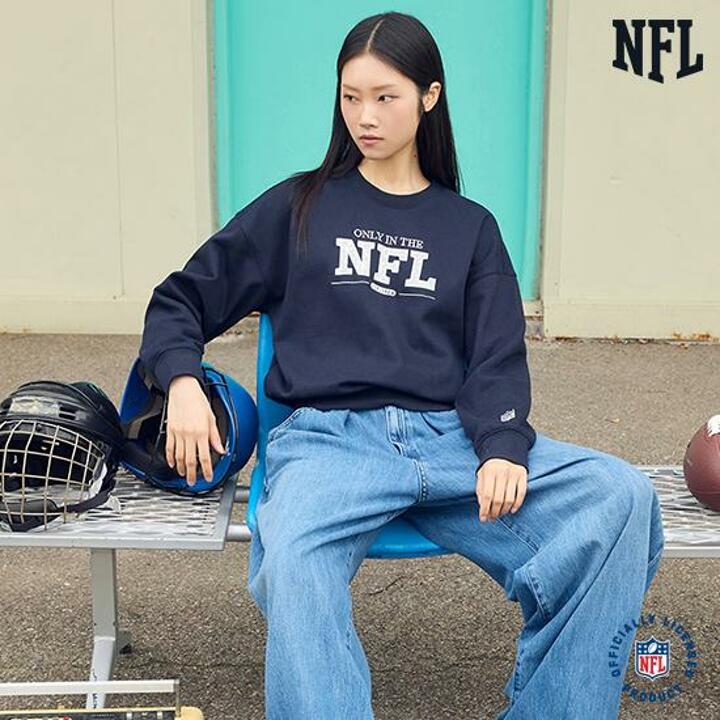 NFL 25FW 여성 맨투맨 2종