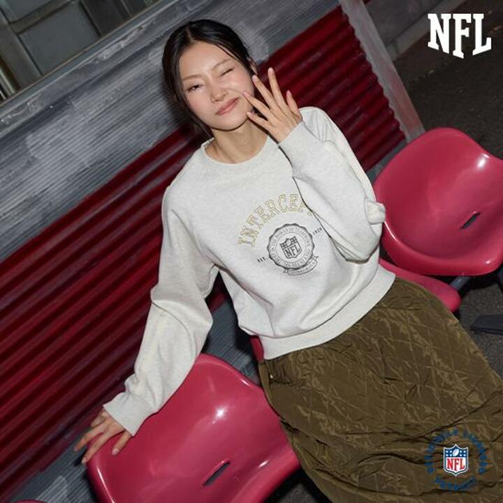 NFL 25FW 여성 맨투맨 2종