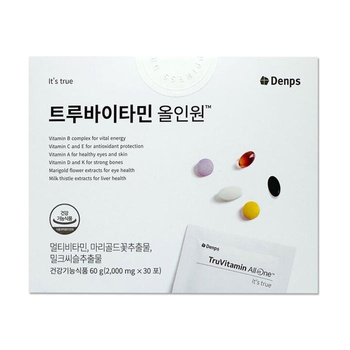 [덴프스]덴프스트루바이타민올인원멀티비타민루테인밀크씨슬을한번에1개월분dn