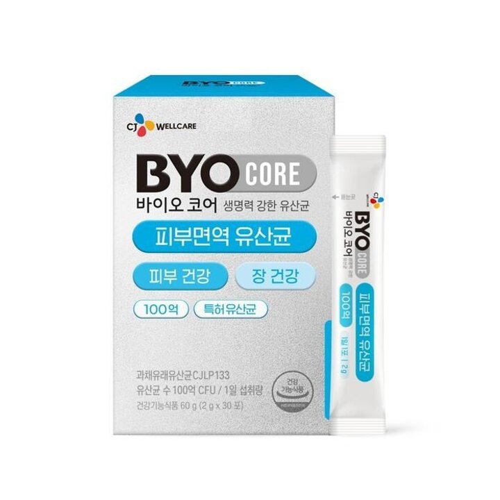 CJ바이오코어피부면역유산균100억30포+10포
