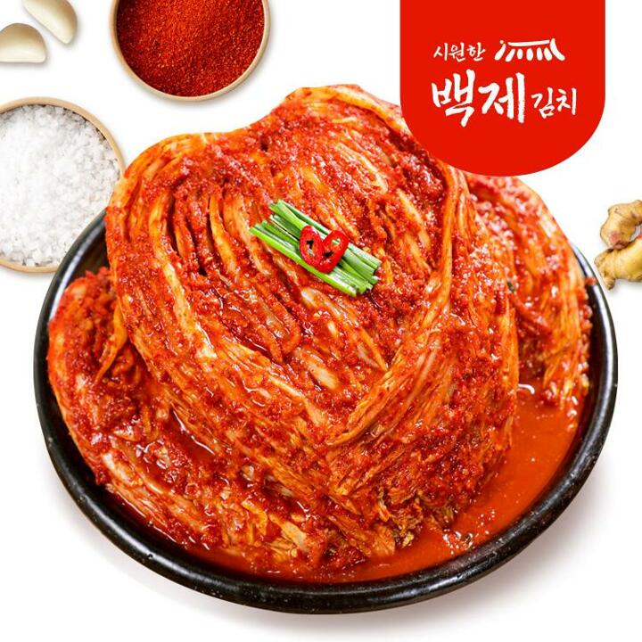 (m)시원한 백제 포기김치 3kg
