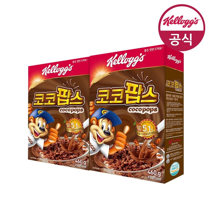 [켈로그] 시리얼 코코팝스 460g x 2개