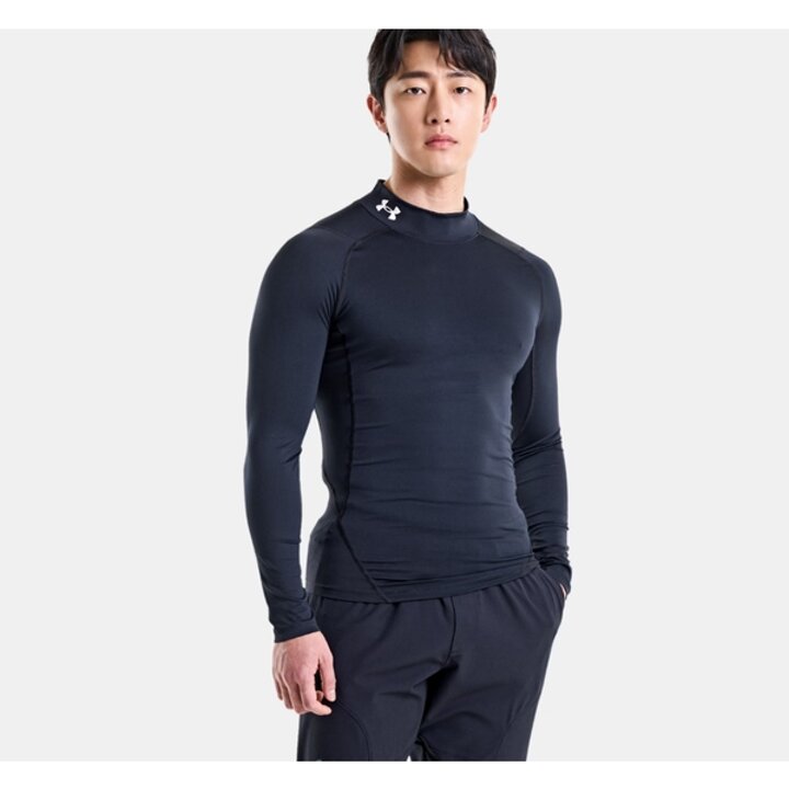 (신세계마산점)언더아머 HeatGear  남성 컴프레션 모크 긴팔 1369606