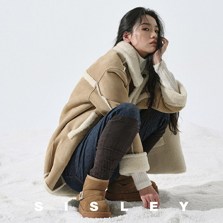 시슬리 스웨이드 양털부츠