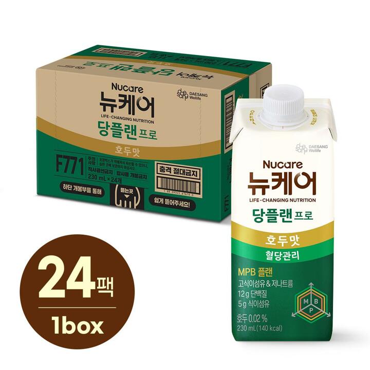 [대상웰라이프]당플랜 프로 호두맛(230mlx24팩)1박스