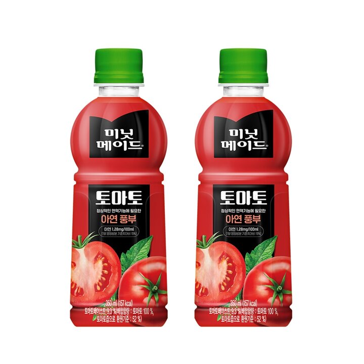 [본사직영] 미닛메이드 토마토 350PET X24