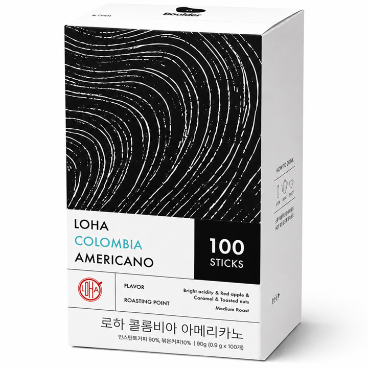 로하 콜롬비아 아메리카노 스틱커피 100T