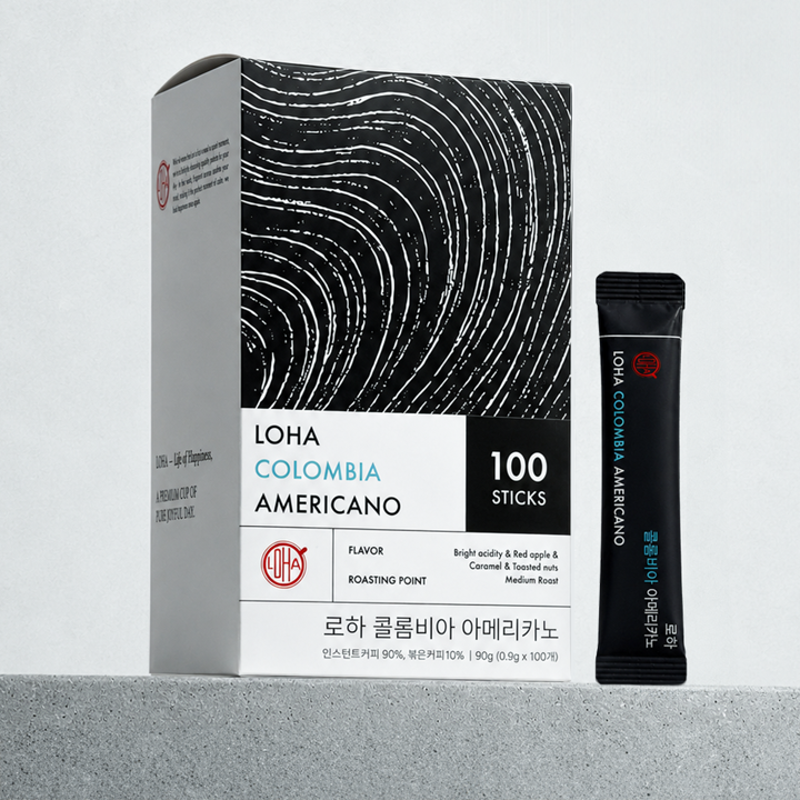 로하 콜롬비아 아메리카노 스틱커피 100T