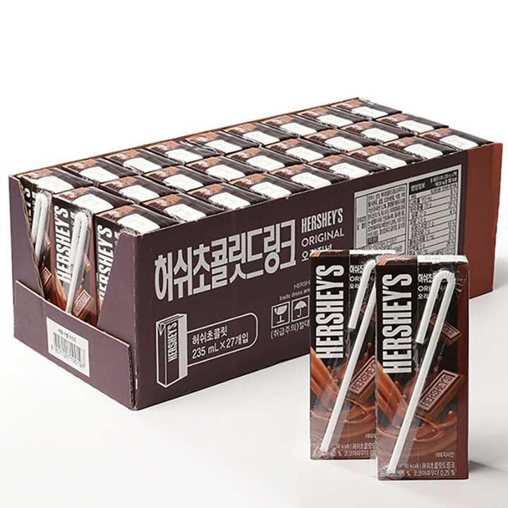 [코스트코] 허쉬 초콜릿 드링크 235ml x 27개입 / 초코우유