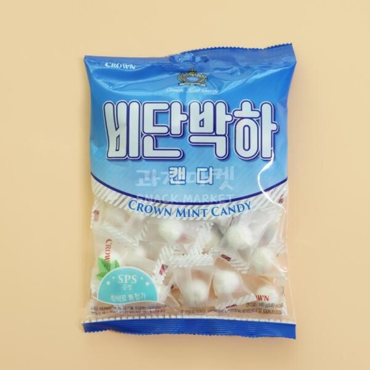 아트박스/과자마켓 크라운 비단박하사탕 140gX10개