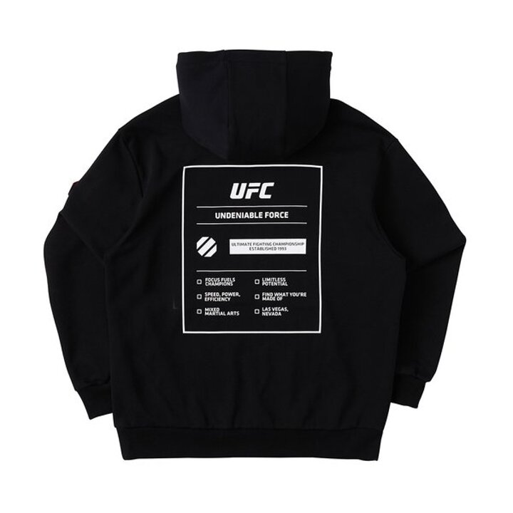 (신세계김해점)UFC 스퀘어 후디 블랙 U1SWT1102BK