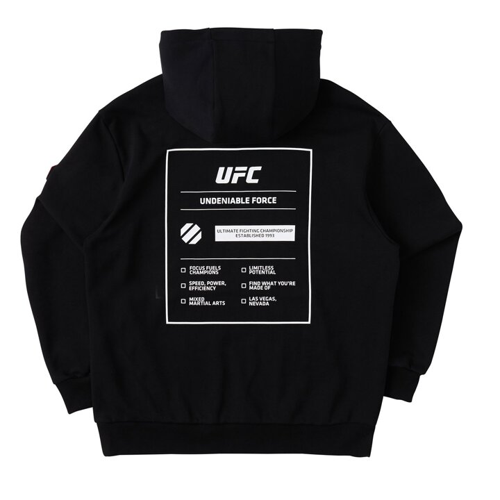 (신세계김해점)UFC 스퀘어 후디 블랙 U1SWT1102BK