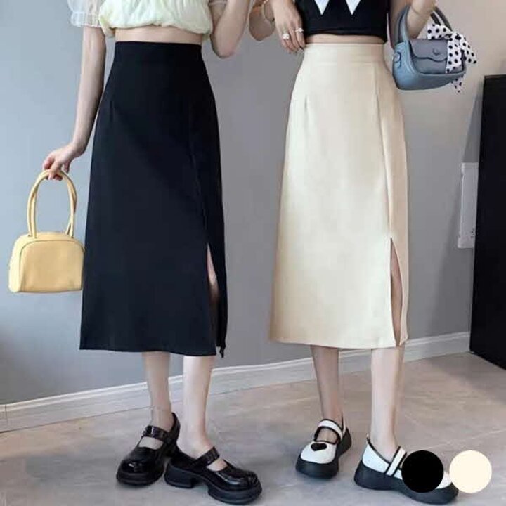 데일리 밴딩 플레어 스커트