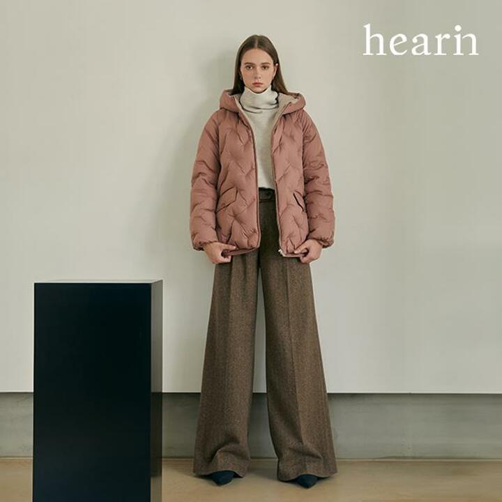 24FW 헤아린 볼륨 자수 다운 1종