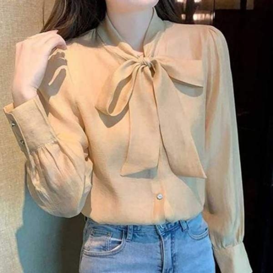 블라우스 트렌디 봄신상 클래식 회식룩