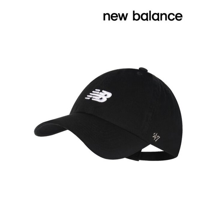 뉴발란스 모자 47 클린 업 캡 블랙 볼캡 LAH00151-BK
