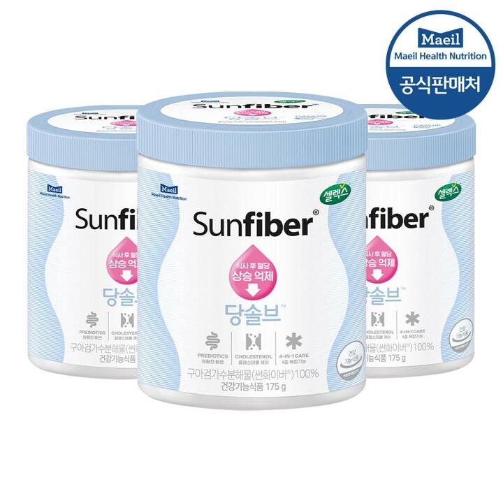 셀렉스 썬화이버 당솔브 175g 3개