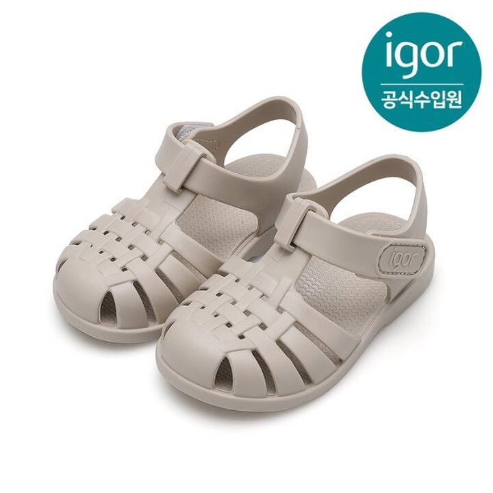 (대전신세계)[IGOR] 이고르 클라시카 웜그레이 키즈샌들 여름샌들 유아샌들 아동샌들 키즈젤리슈즈