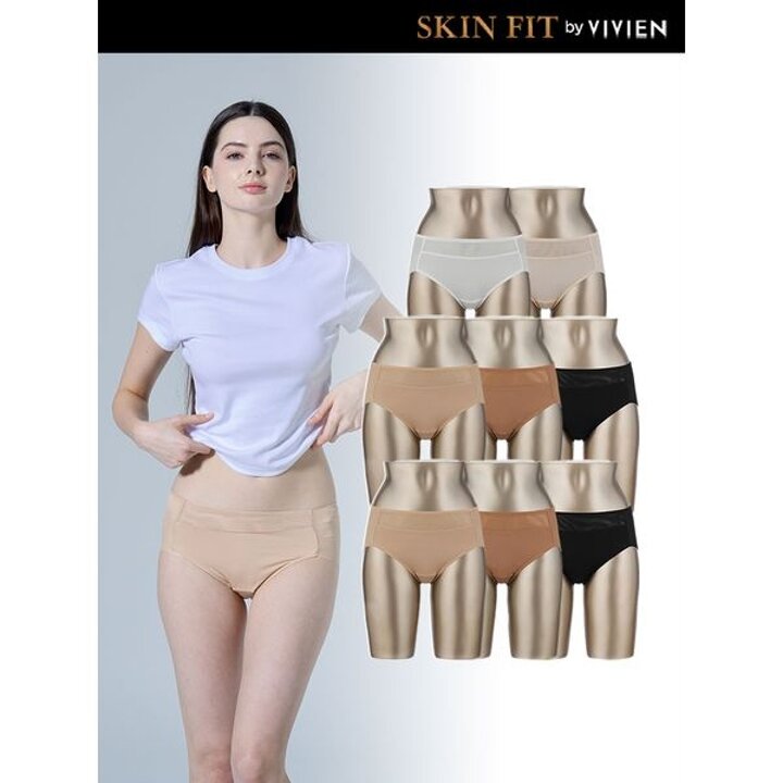[하프클럽/비비안] 스킨핏 노라인 컴포트라인 팬티 8종세트