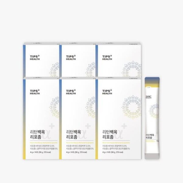 아트박스/팁스헬시 팁스헬시 리턴백옥 84포 미백케어 글루타치온 비타민
