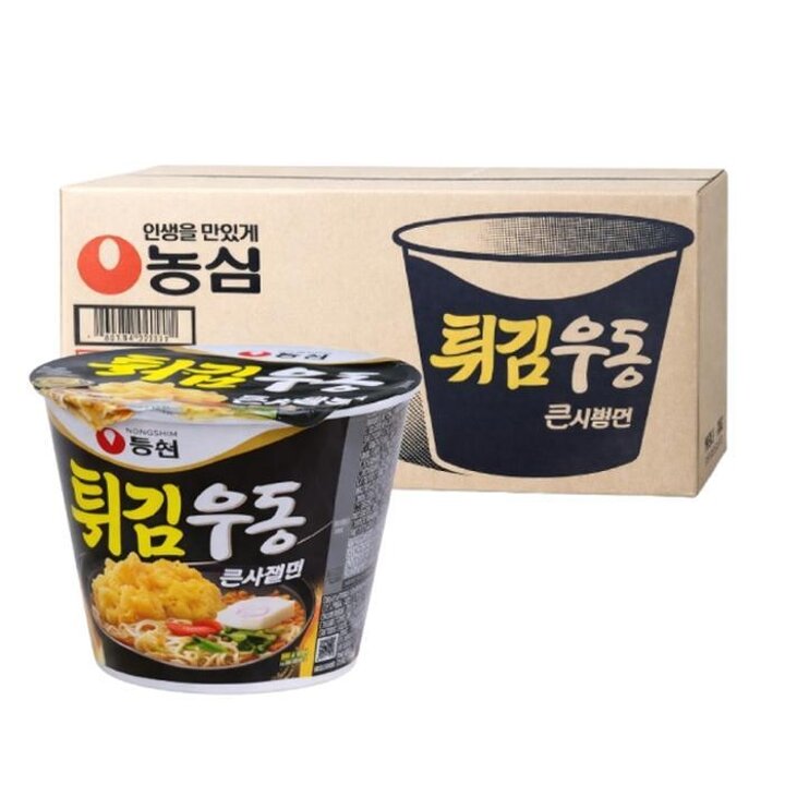 [(주)농심]튀김우동큰사발111g16개