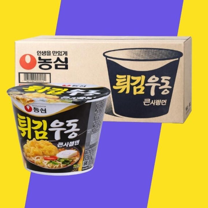 [(주)농심]튀김우동큰사발111g16개