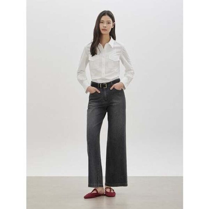 (신세계강남점)[ [씨씨콜렉트] 포켓 슬림 셔츠 블라우스 (C261MSC005)