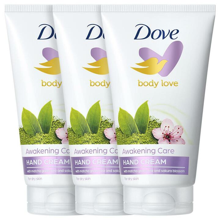 [2+1]도브 바디러브 향기좋은 퍼퓸 핸드크림 75ml 3개