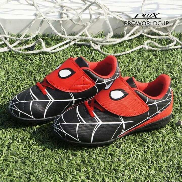[PWX]프로월드컵키즈 스파이더맨 탑스핀 풋살화(ZB)[35257778]