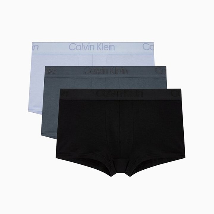 (신세계강남점)CK 남성 26FW  CK 블랙 로우 라이즈 트렁크 3PK(NB3651-33V)