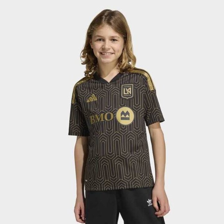 (신세계타임스퀘어점패션관)[adidas kids] (130-160) 로스앤젤레스 FC 26/27 홈 (JL6808)