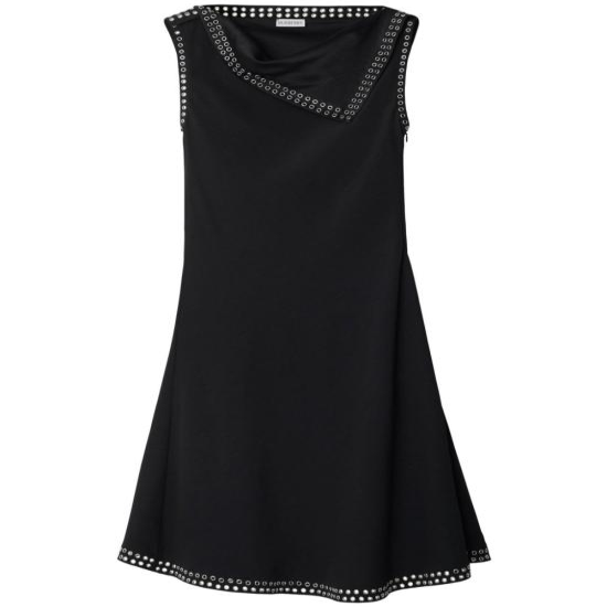 [해외배송] 24SS 버버리 미디 원피스 8088875 A1189 BLACK