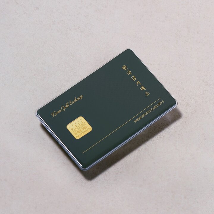 [한국금거래소] 비상금 체크카드 골드바 1g