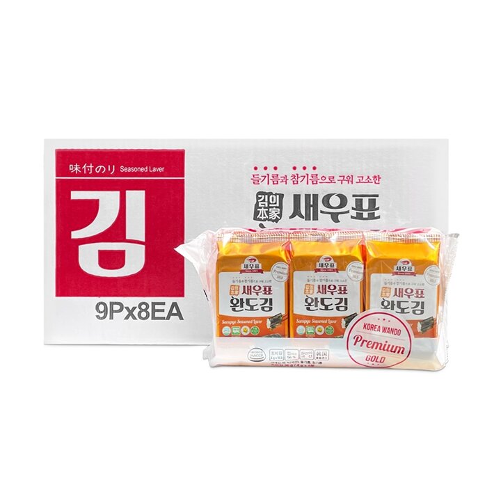 [G] 새우표 완도 도시락김 4g x 72봉