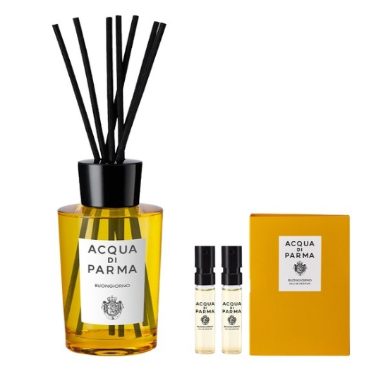 (신세계강남점)[기획세트] 본 조르노 룸 디퓨저 180ml (향수 샘플 1.5ml X 2종 증정)