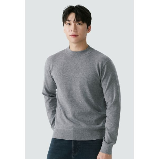 [하프클럽/잠뱅이]남성  하프 터틀넥 니트 AP4WSW704 MG