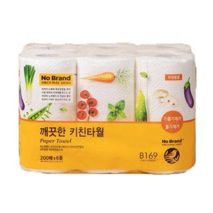 노브랜드키친타올200매6롤x3SET(AD)