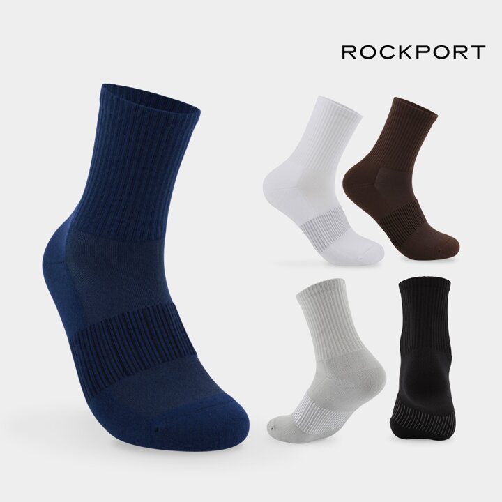 ROCKPORT 락포트 데일리 러닝 미드크루 4팩(PACK)