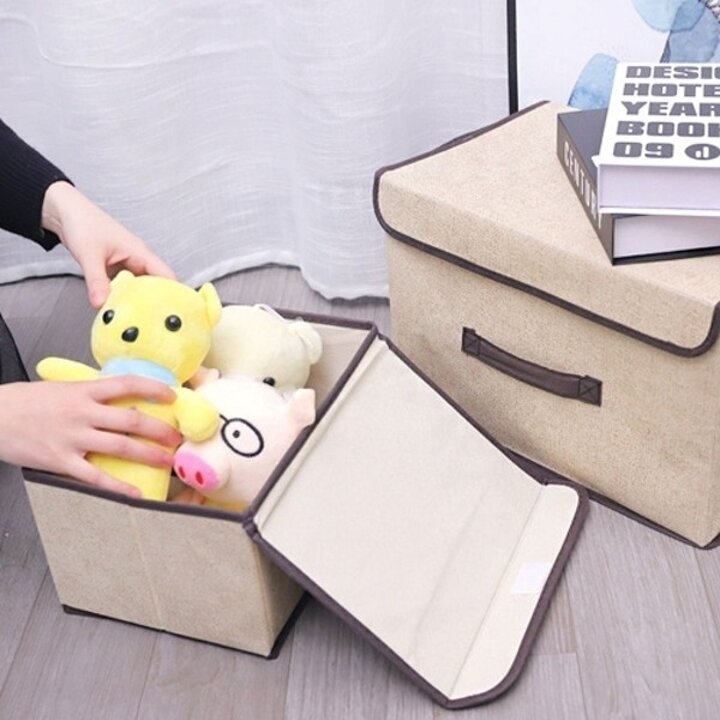 접이식 리빙박스 수납정리함 옷 정리함 언더베드 보관19448151667501