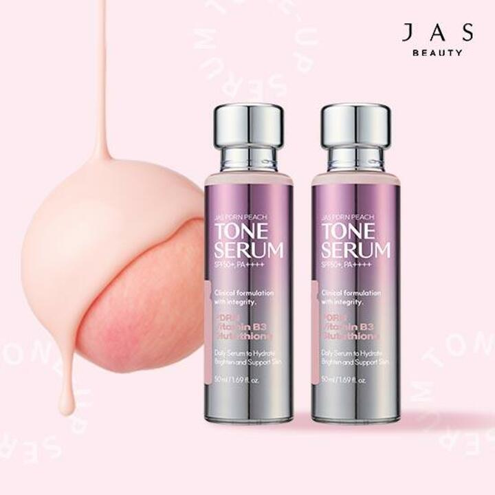 (쟈스) PDRN 피치 톤업 세럼 50ml x 2병