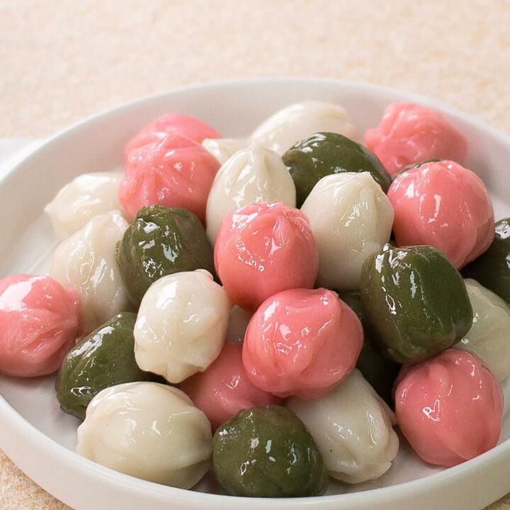 [아리울떡공방] 굳지않는 삼색 모듬 꿀떡 1kg 