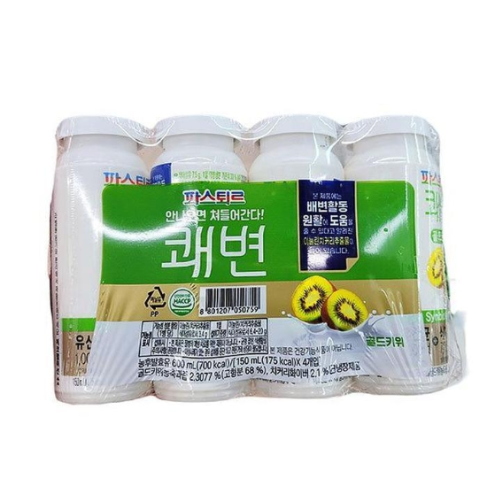 파스퇴르쾌변요구르트골드키위150mlx4입x1개코스트코