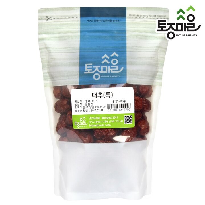 [토종마을] 국산 대추 300g