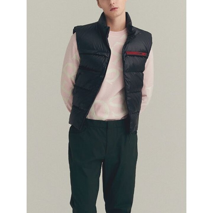 [하프클럽/고스피어] MAN LOGO PATCH DOWN VEST PM2WPV03