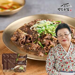 정성곳간 강순의 명인의 국내산 버섯파불고기 300g 5팩