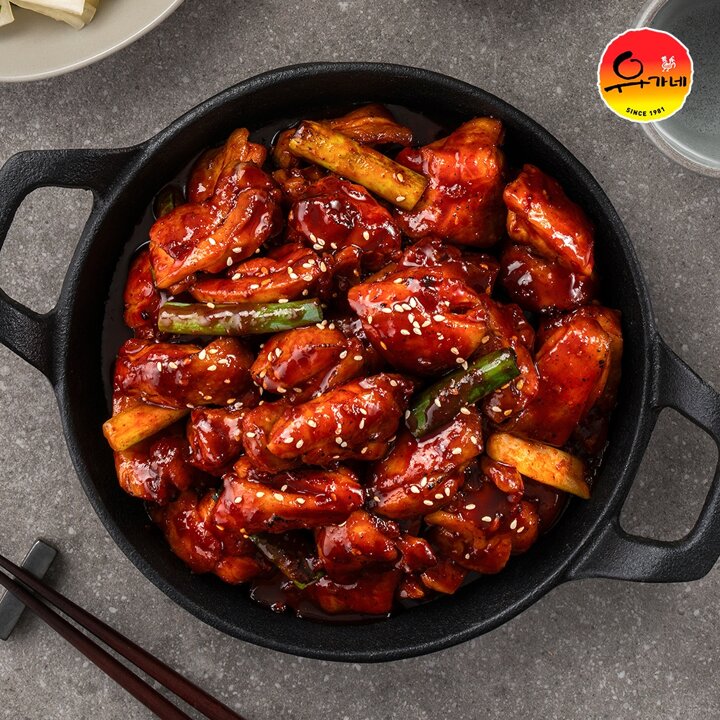 I유가네 순살 바베큐 치킨 250g x7팩