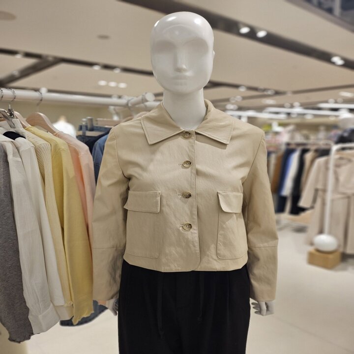 (신세계타임스퀘어점패션관)[메르시앤에스]인조 레더 맥자켓MC3LEN5