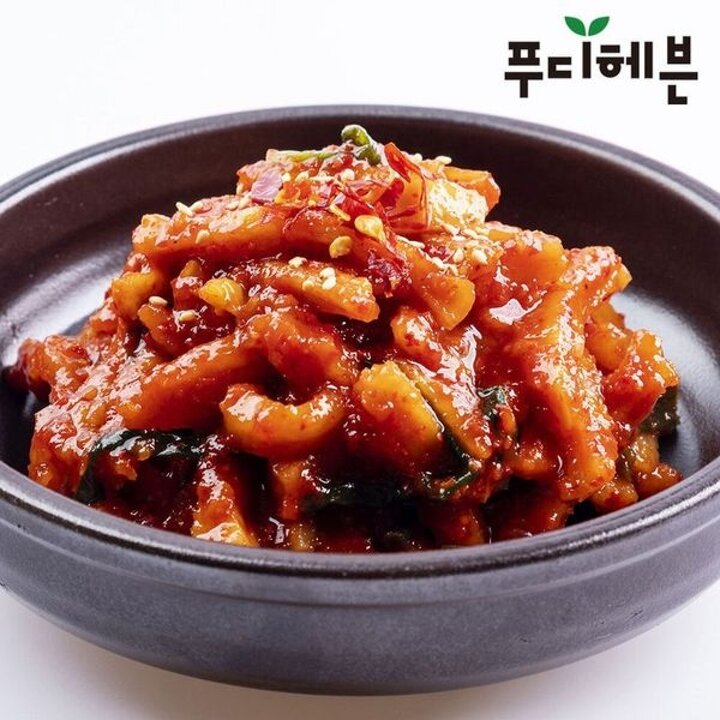 항아리반찬 달콤쌉쌀 고들빼기무침1kg+깻잎무침1kg[35419395]
