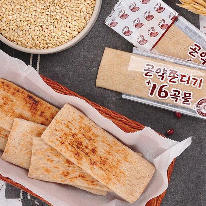 16곡물 곤약쫀드기 5봉x10개 /국내산 곡물